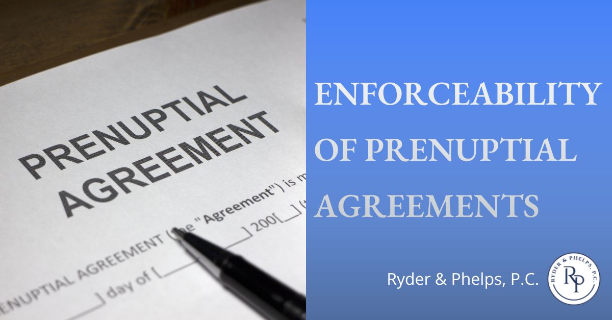 Prenuptial agreement document with pen