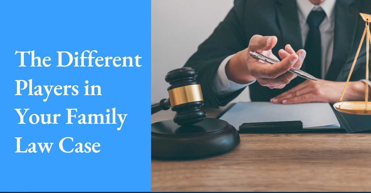 Lawyer sitting at desk